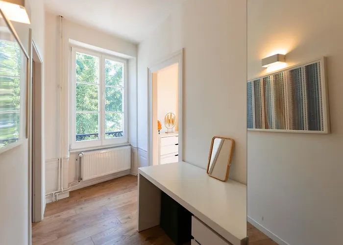 Terrace - Belle Alsace 4 - Bookingalsace Appartement Colmar